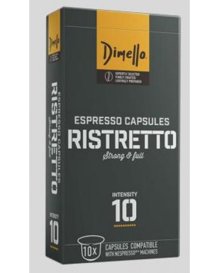 Ristretto espresso capsules