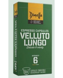 Velluto Lungo espresso capsules